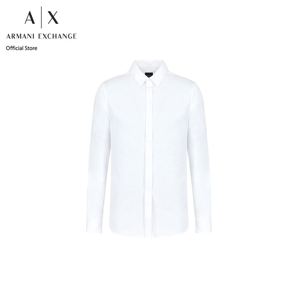 Armani Exchange เสื้อเชิ้ตผู้ชาย รุ่น 8NZCBD-ZN10Z-0113 - สีขาว