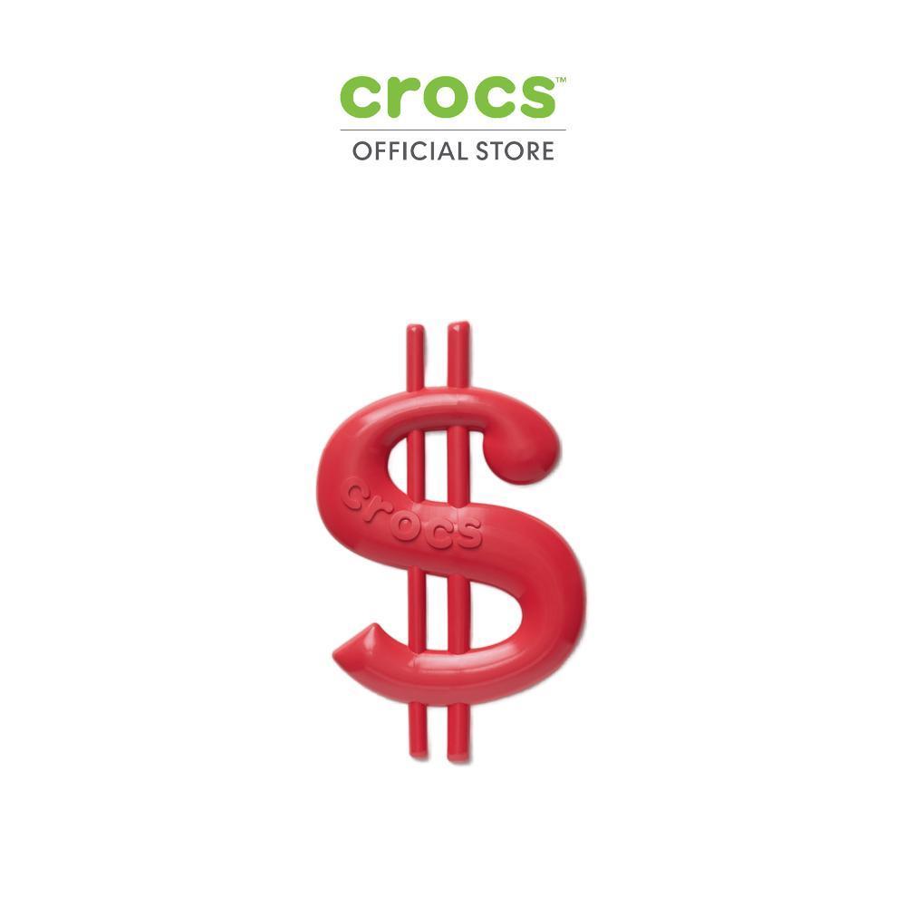 CROCS ตัวติดรองเท้า JIBBITZ™ MEGA RED MONEY SIGN รุ่น 10017932 - MULTICOLOR