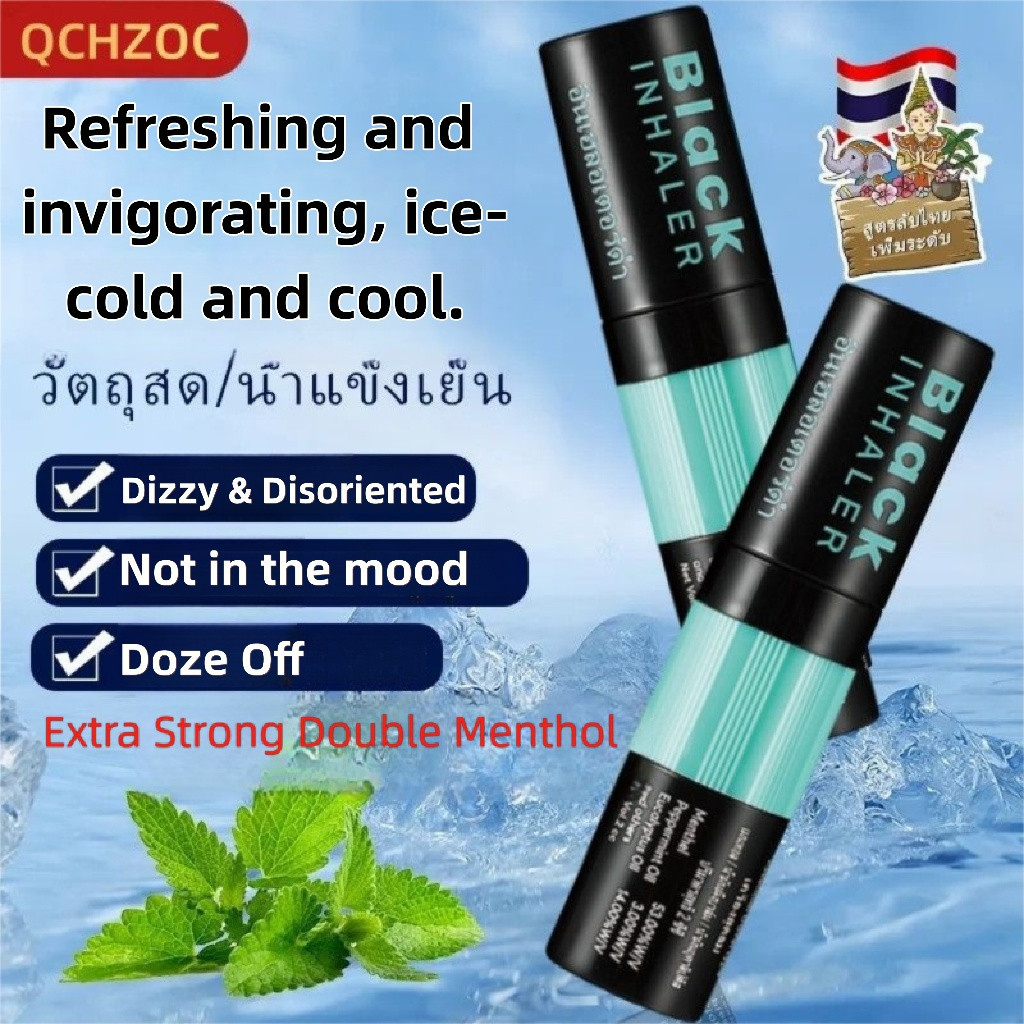 ประเทศไทย Poy Sian Nasal Inhaler + Siang Pure Inhaler + Peppermint Field Black Inhaler + Pastel Pock