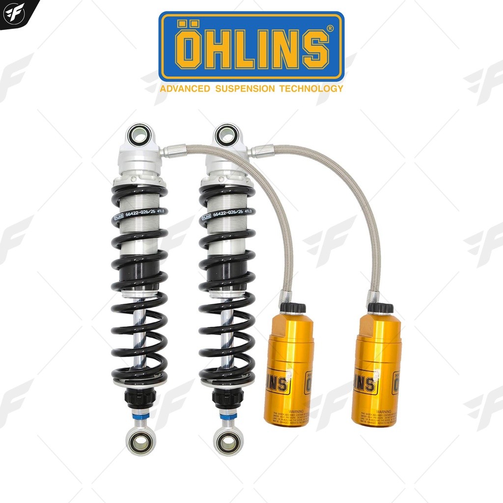 โช๊คหลังแต่ง OHLINS Rear Twin HD 357 : for Harley-Davidson FLH/FLT Touring 1998-2013