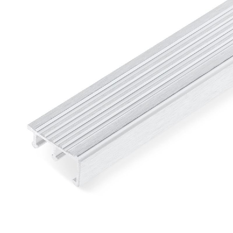 PEARL จมูกบันไดอลูมิเนียม NAC401520 4x150 เงินปัดลาย