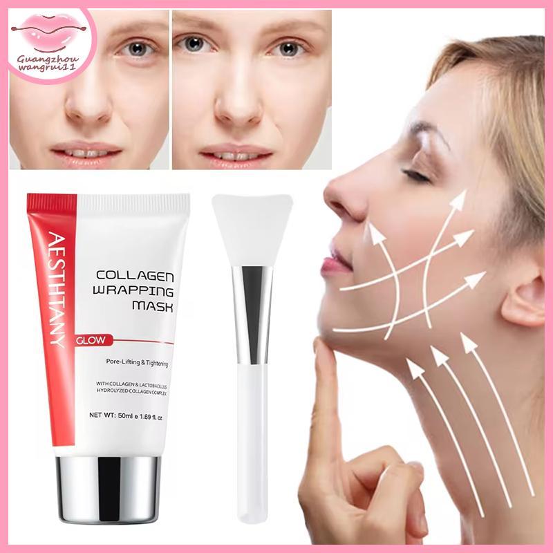 [GZ] มาส์กเซร่าคอลลาเจน 5 มล.: ทําความสะอาดเต่งตึง ลอสในความชุ่มชื้นและไฮเดรต TH