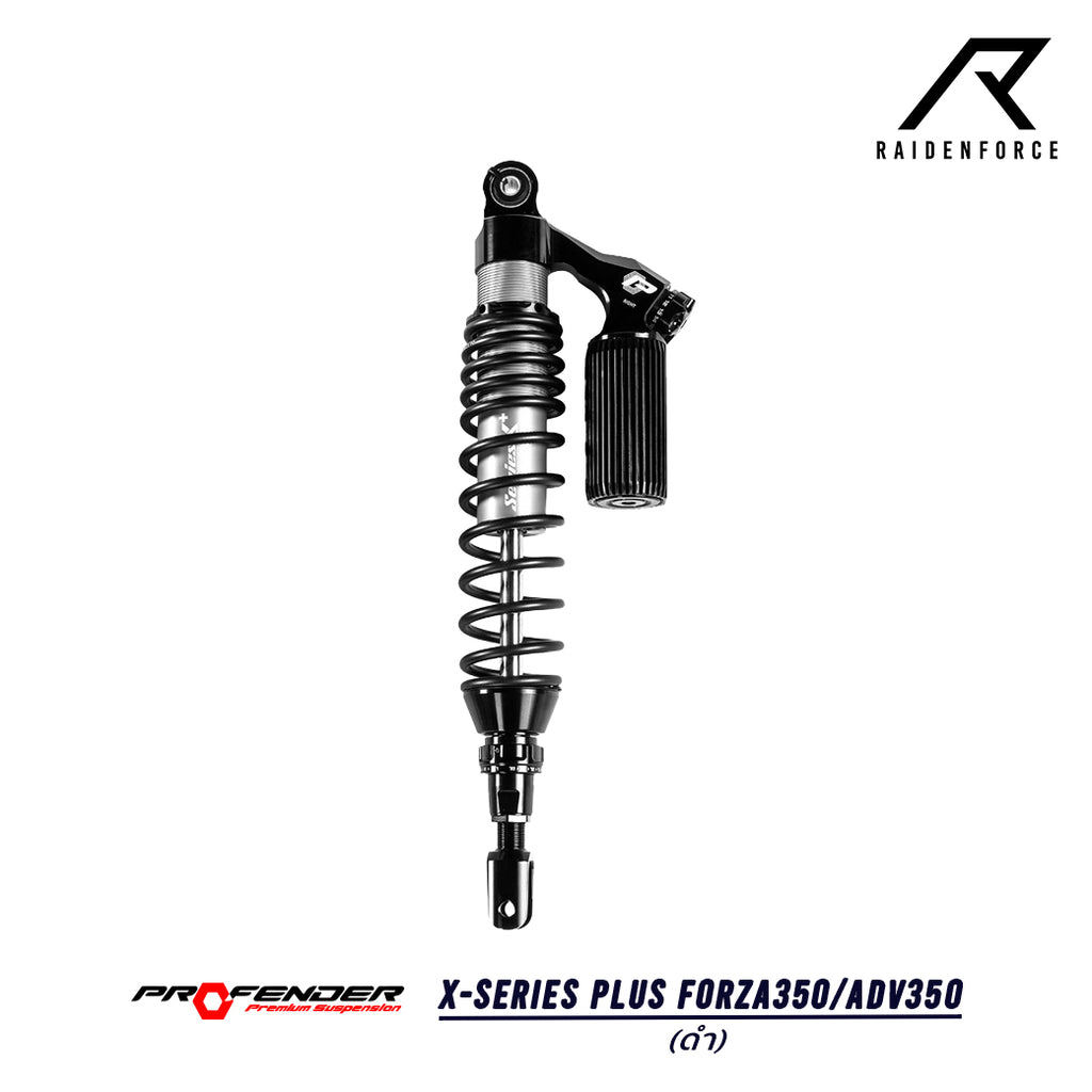 โช้ค PROFENDER X-Series Plus Forza350/ADV350 สีดำ