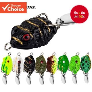 Mini Crankbaits 2.5 ซม./3.4g กบ Soft Swimbait เหยื่อกระโดดกบ…