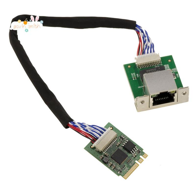 [Promote G]INFORMATIQUE M2 M.2 NGFF EC Key 2.5 Gigabit RJ45 LAN Ethernet 10 100 1000 1G 2.5G. พร้อมช