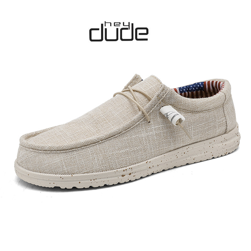 HEY DUDE Men Shoes รองเท้าลำลองผู้ชาย WALLY SOX รุ่น 2875 Walking Shoes -1KA - Black