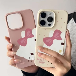 เคสไอโฟน เคส iPhone 17/17 Pro/17 Pro Max 16 15 14 13 12 11 8 7 Plus Hello Kitty มีหลายสี – ทนทานป้องกันกระแทก