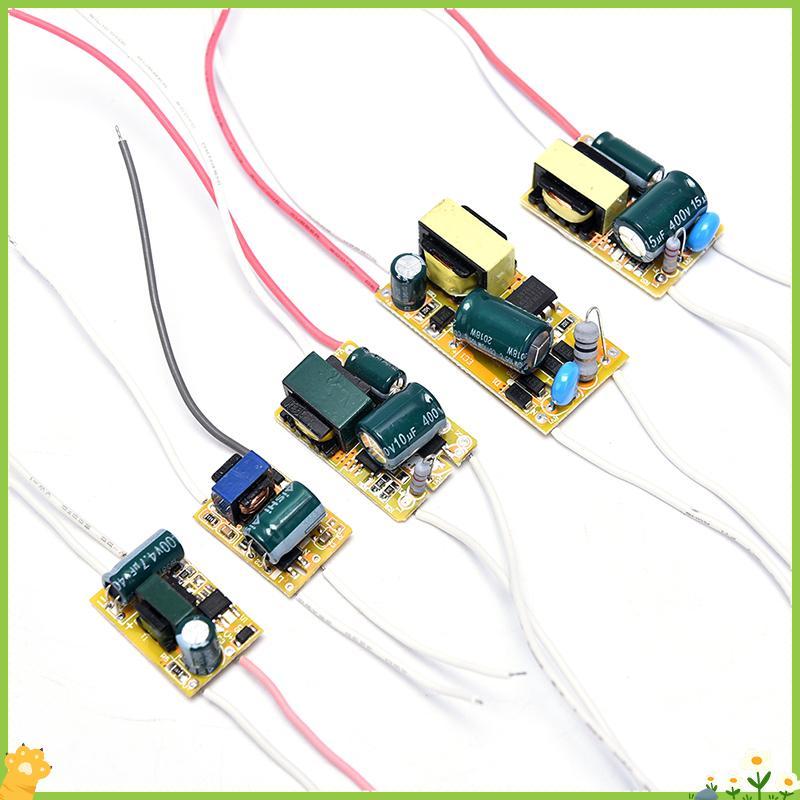 [JL] 3W 5W 8W 18W 36W ไฟ LED Driver Supply Transformer Radiating โมดูลบอร์ด 
 นูล