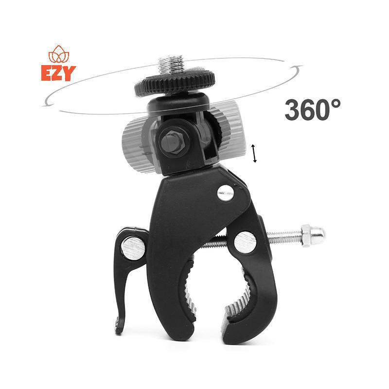 EZY กล้องขาตั้งกล้อง + อะแดปเตอร์ Handlebar Clamp Roll Bar สําหรับ gopro Hero 1 2 3 3 + ใหม่