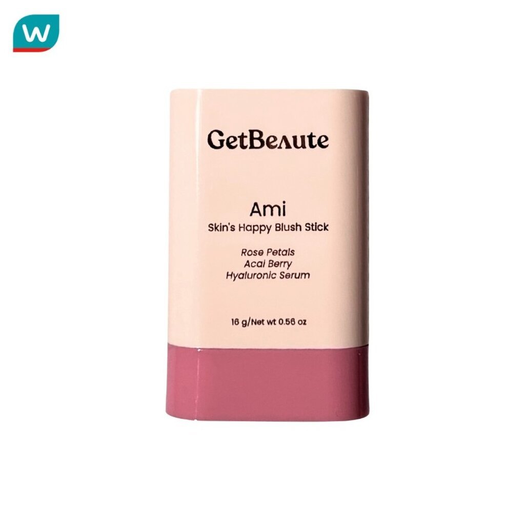 GetBeaute เก็ตโบว์เต้ สกิน แฮปปี้ บลัชสติ๊ก 16ก. อามี