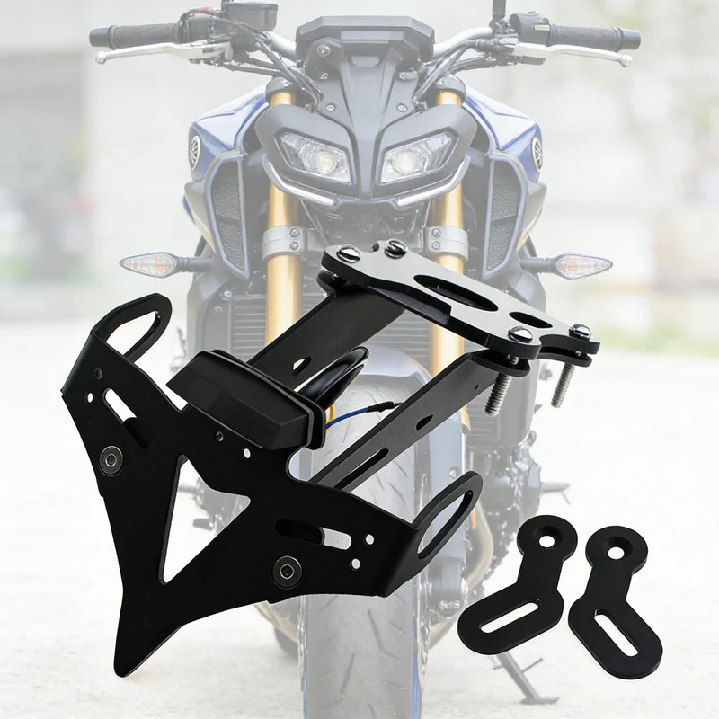 ใหม่สําหรับ YAMAHA MT09 MT 09 21-24 ผู้ถือป้ายทะเบียนอุปกรณ์เสริมรถจักรยานยนต์ Tidy ด้านหลัง Mount H