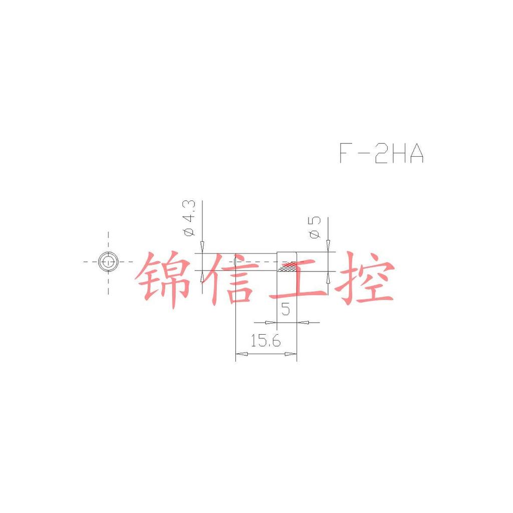 KEYENCE/Kineshi F-2HA/3HA/4HA/5HA/6HA/5 เลนส์โฟกัสไฟเบอร์ออปติก รับประกันคุณภาพ 1 ปี