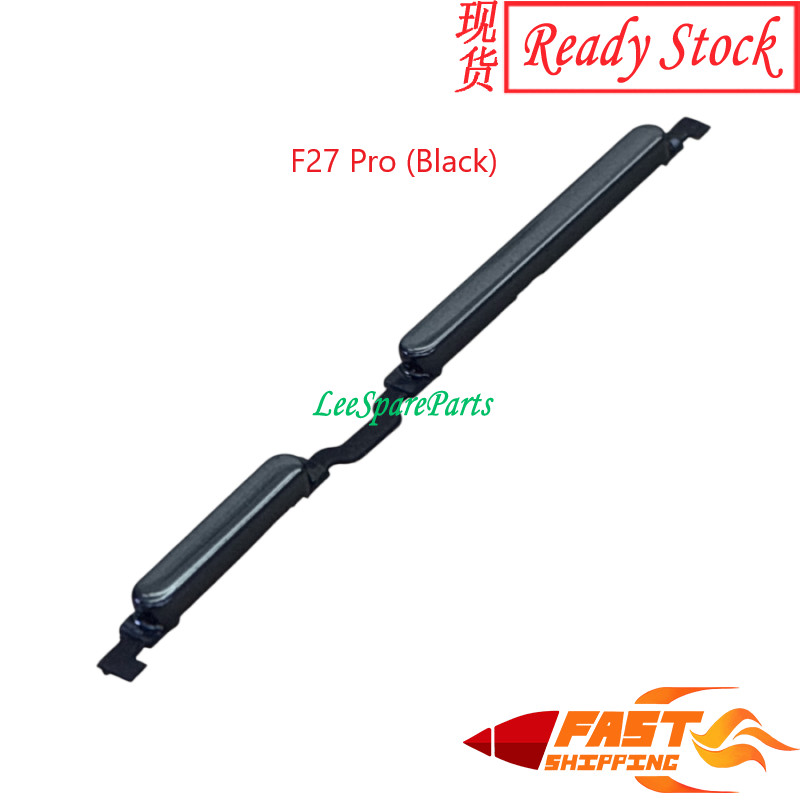 เข้ากันได้กับ OPPO F27 Pro / F27 Pro+ เปิดเปิดปิดระดับเสียงออกปุ่มกุญแจด้านข้างสําหรับเปลี่ยน