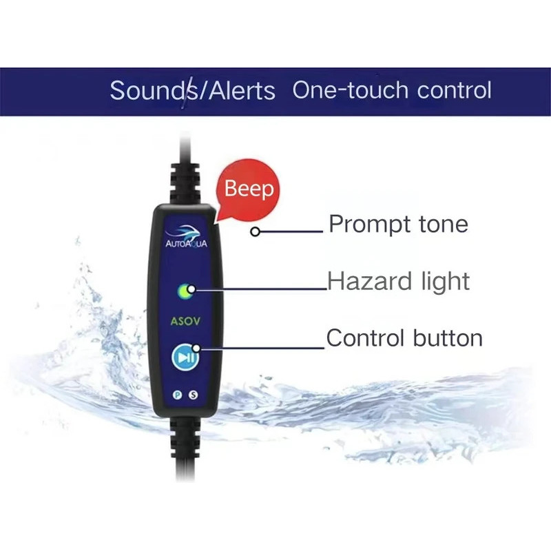 AUTOAQUA Smart ASOV-200V ตู้น้ําตู้ปลา RO เครื่องอัจฉริยะ Ati Overflow และน้ําท่วม
