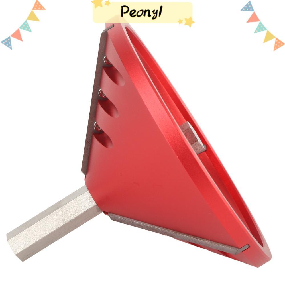 PEONY เครื่องมือลบคม PVC 2 in 1, เข้ากันได้กับ PVC, CPVC, ABS, PP, PE Pipe Burr Remover นอกท่อ, เครื