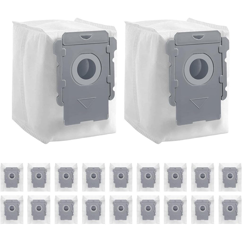ถุงสูญญากาศ 20 แพ็คเข้ากันได้กับ iRobot i & s & j Series, แทนที่สําหรับ i7,i3,i1,i4,i6,i8,j7,s9 Plus