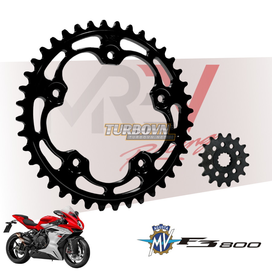 เฟืองโซ่ MREV สําหรับ MV AGUSTA F3 800 (N-1401, D-1401)