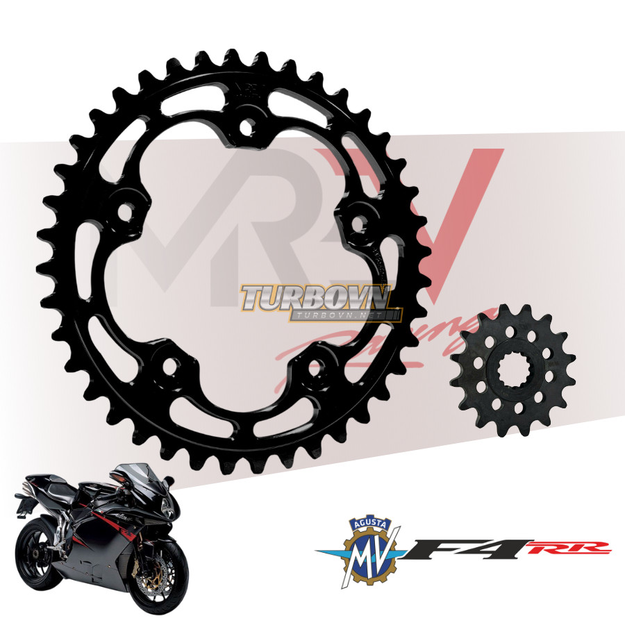 เฟืองโซ่ MREV สําหรับ MV AGUSTA F4-RR (N-1402, D-1401)
