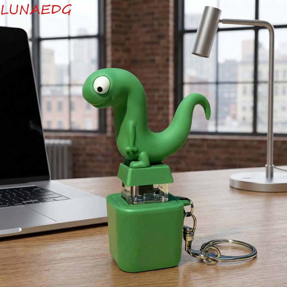 พวงกุญแจปุ่ม Lizard Lizard Lizard, พร้อม LED Sensory Design Lizard Voice Key Ring, ไฟสีสันสดใสตลก Fl