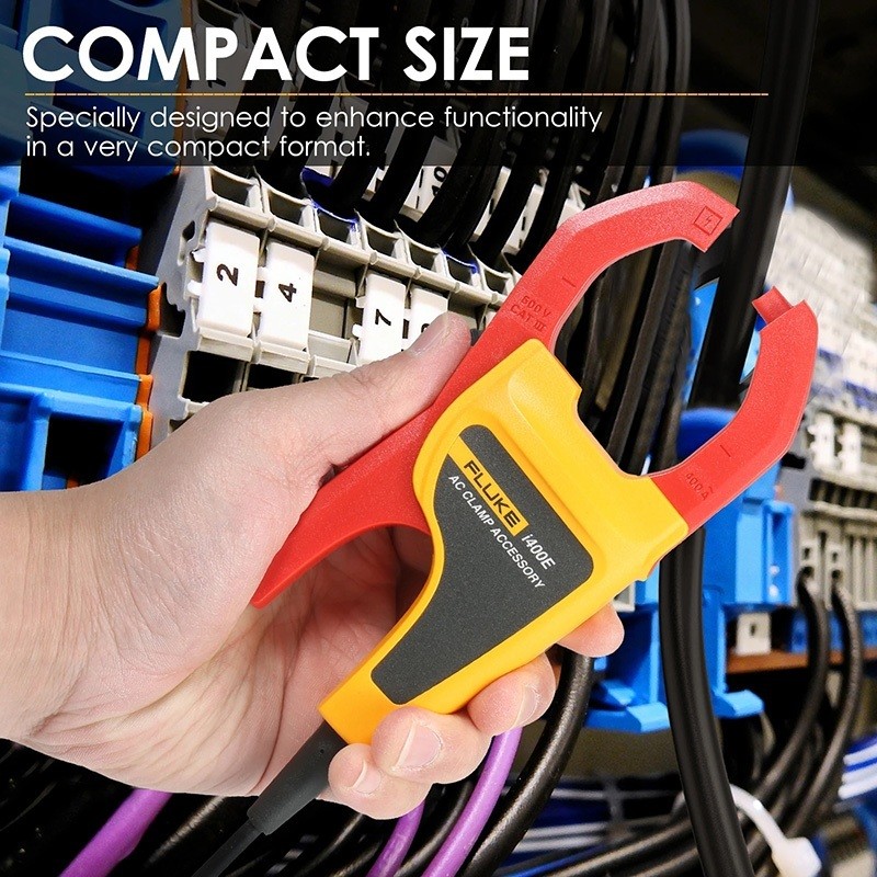 🚀🚀🚀 【สต็อกไทย】Fluke i400E AC current clamp แคลมป์กระแสไฟ AC