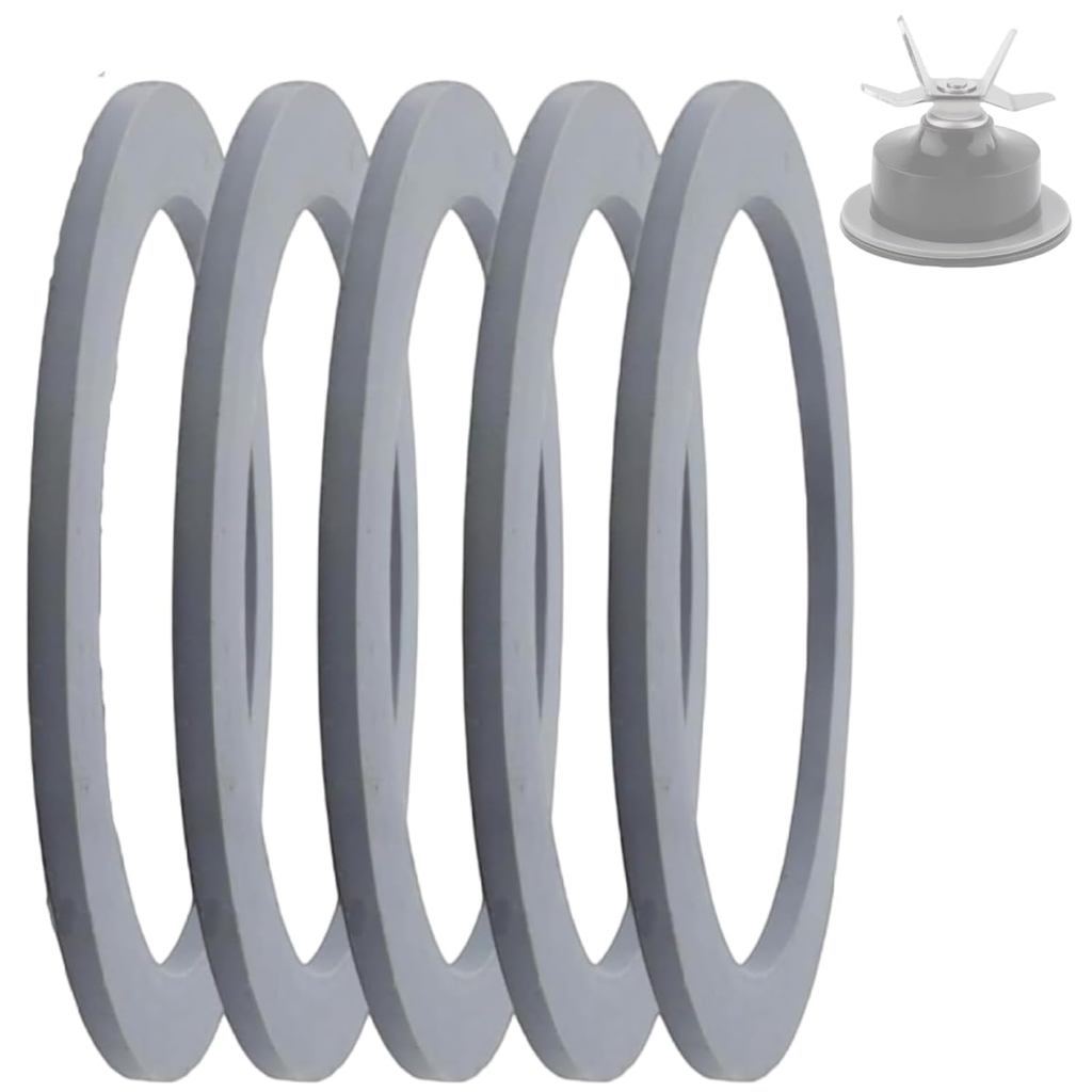 5-Pack Blender O-Ring Gasket Seal - เหมาะกับ Hamilton Beach Blender/ชิ้นส่วนทดแทนเครื่องเตรียมอาหาร