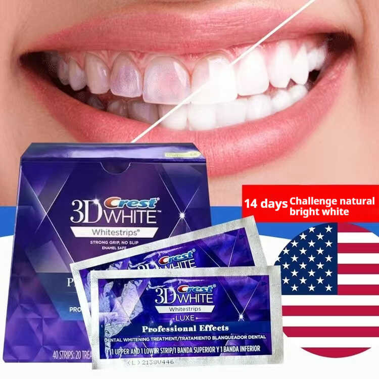 CODCREST 3D White Tooth Whitening Strips Whitestrips White Strips (20 Strips/ 10 Treatments)