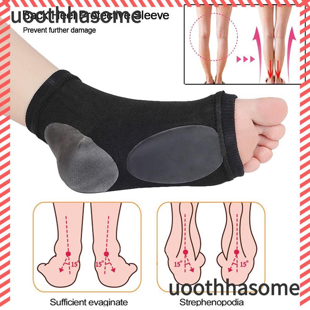 UOOTHASOME Heel Pad ปรับ Arch Support Sleeve Relief Plantar Fasciitis Heel Protectors