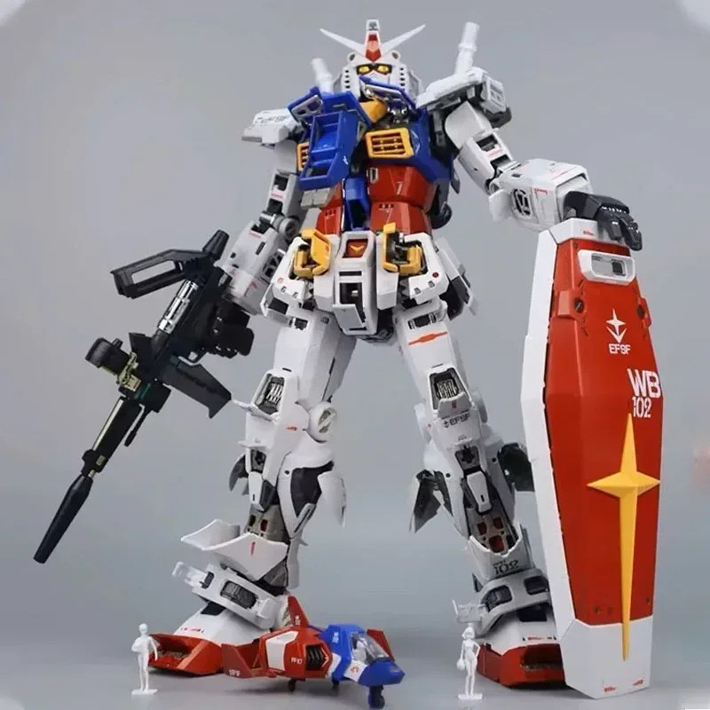 Collectible ใหม่ใหม่ 1/60 Daban Pgu Pg 2.0 Rx-78-2 High-Precision Framework Assembly รูปตุ๊กตาชุดตัว