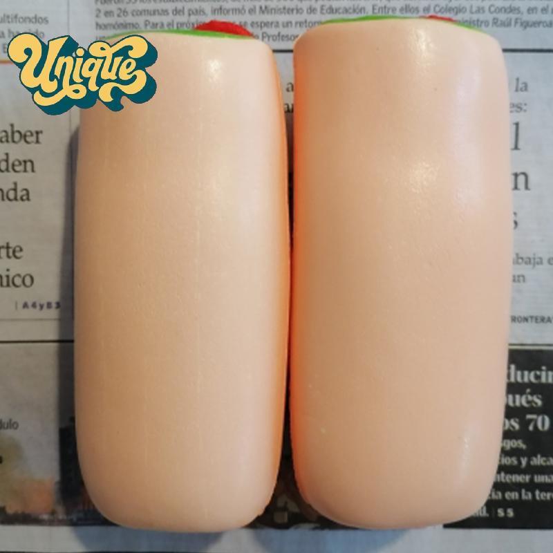 (ไม่ซ้ํา) Burrito Squishy Doll ของเล่นป้องกันความเครียด Mini Egg Roll ความเครียดบรรเทาของเล่นบีบ