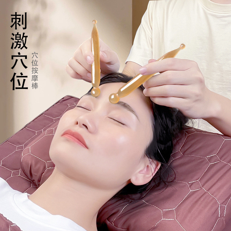 Tendon Stick Eye Facial Facial Head Beauty Salon Care Gua Sha ทั้งร่างกาย Meridian นวดเครื่องมือฝังเ