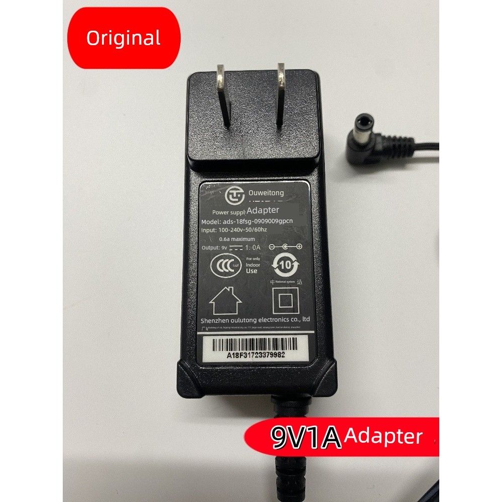 universal travel adapter anker OLutong ADS-18FSG-09 09009GPCN สายชาร์จ Keli Xinsenhai 9V1A อะแดปเตอร