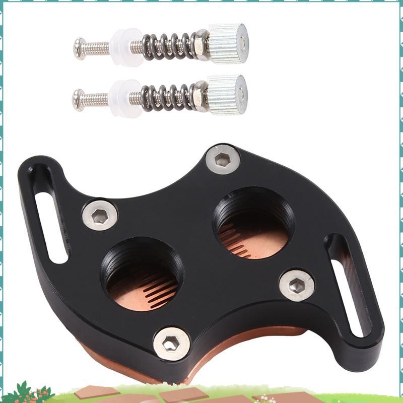 Uejfrdkuwg S-Shaped CPU Water Cooling Block Cooler South Bridge Northbridge Block สําหรับคอมพิวเตอร์