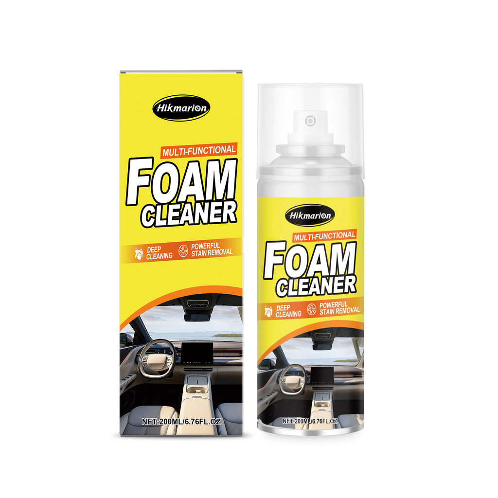 Hikmarion สเปรย์ทําความสะอาดภายในรถยนต์ภายในหนังทําความสะอาด Care Dashboard Decontamination Brighten