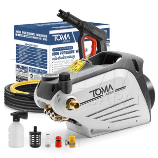 TOMA JAPAN เครื่องฉีดน้ำแรงดันสูง 400 บาร์ 3,800 วัตต์ ปรับแรงดันน้ำได้ มอเตอร์เหนี่ยวนำ ดูดน้ำได้ด้วยตัวเอง รุ่น KR-99U