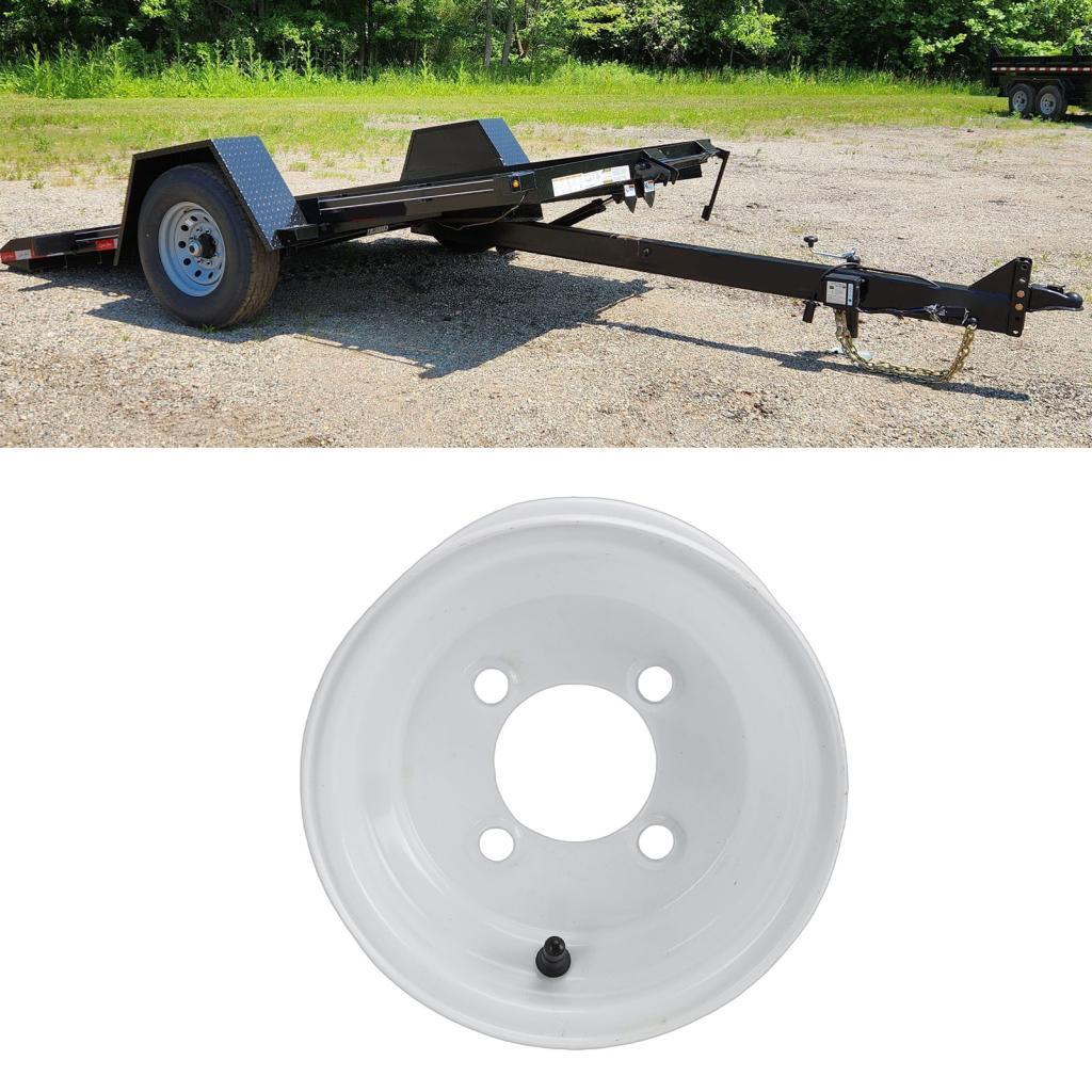 Cooltools KIMISS ความแข็งแรงสูง 8x3.75 4.80 8 Trailer ล้อขอบ 4 หลุมเหล็ก Hub Hauler Construction
