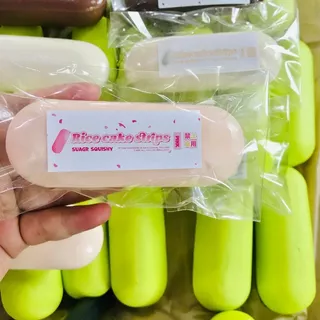 STARX 6 สีแถบยาว Thumb Rice Cake Squishy ของเล่น - Mochi Bun Slow Rebound Squishy - ความเครียดบรรเทา Super Soft & Moist | ของขวัญสําหรับเพื่อน เด็ก เด็กหญิง เด็กชาย
