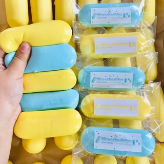 STARX 6 สีแถบยาว Thumb Rice Cake Squishy ของเล่น - Mochi Bun Slow Rebound Squishy - ความเครียดบรรเทา Super Soft & Moist | ของขวัญสําหรับเพื่อน เด็ก เด็กหญิง เด็กชาย
