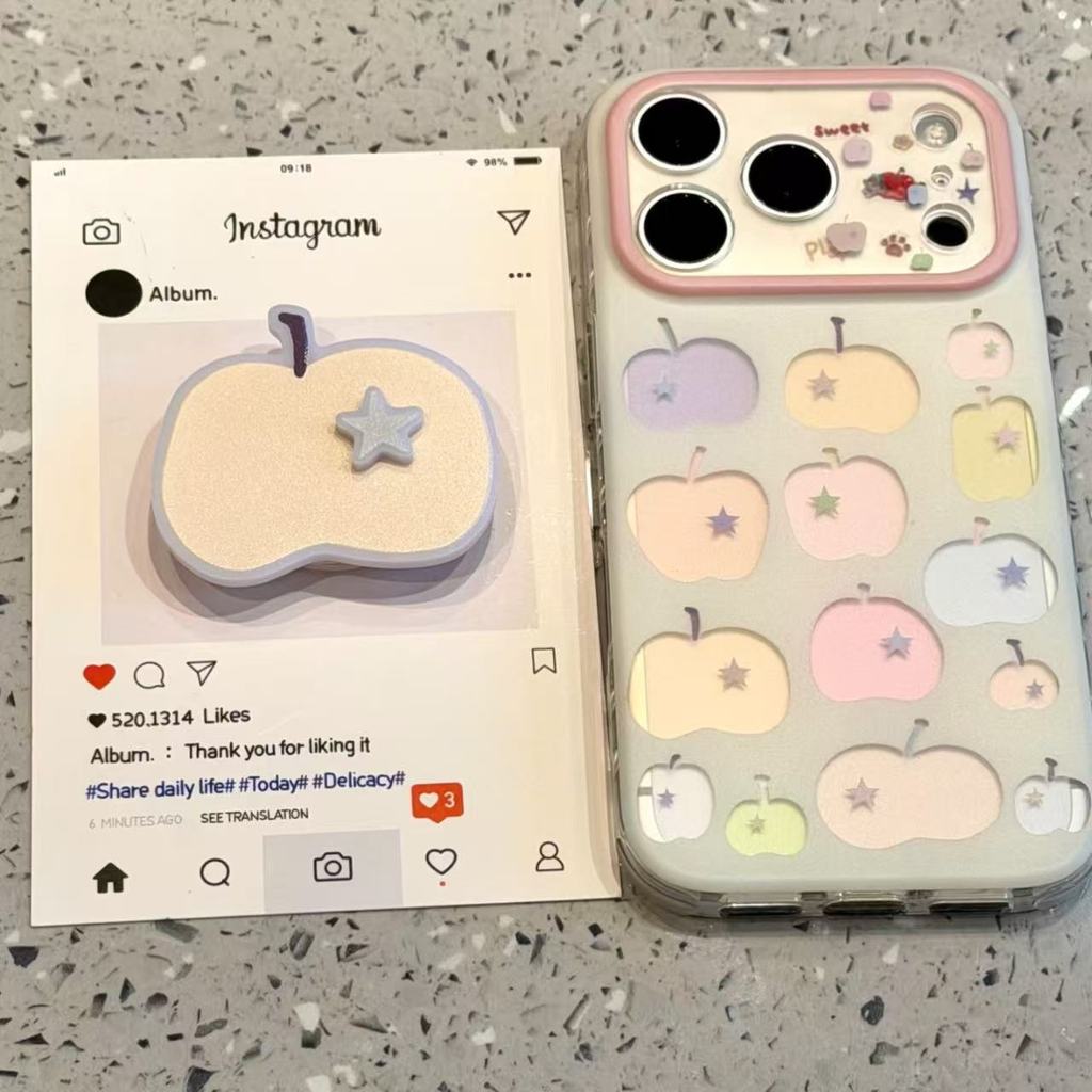 Healing Color Different Shapes เหมาะสําหรับ iphone17promax16 เคสโทรศัพท์ 15 สไตล์ใหม่