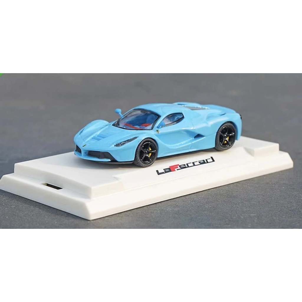1: 64 Ferrari LaFerrari LaFerrari โมเดลรถจําลองโลหะผสม