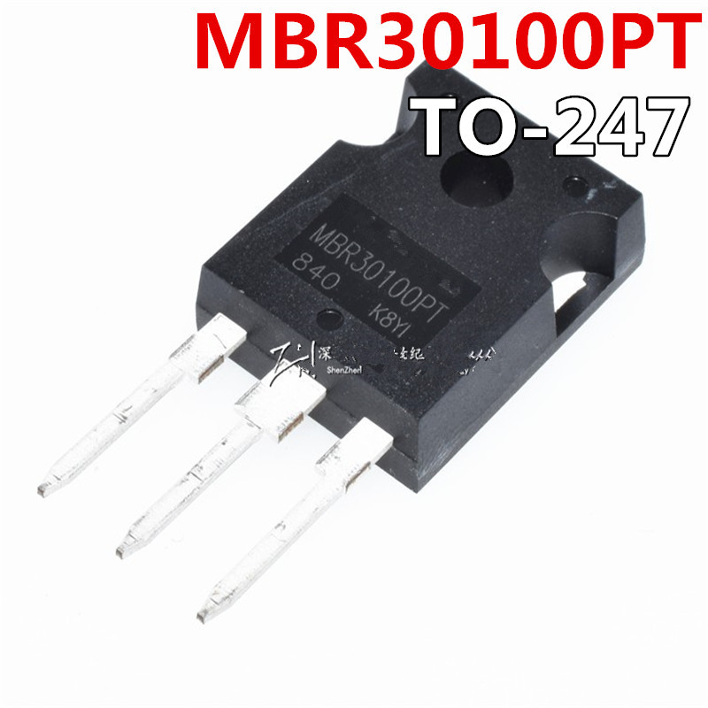 5 ชิ้น/แบทช์ MBR30100PT MBR30100 Shoteki ไดโอด 30100PT TO-3P 30A 100V TO-247