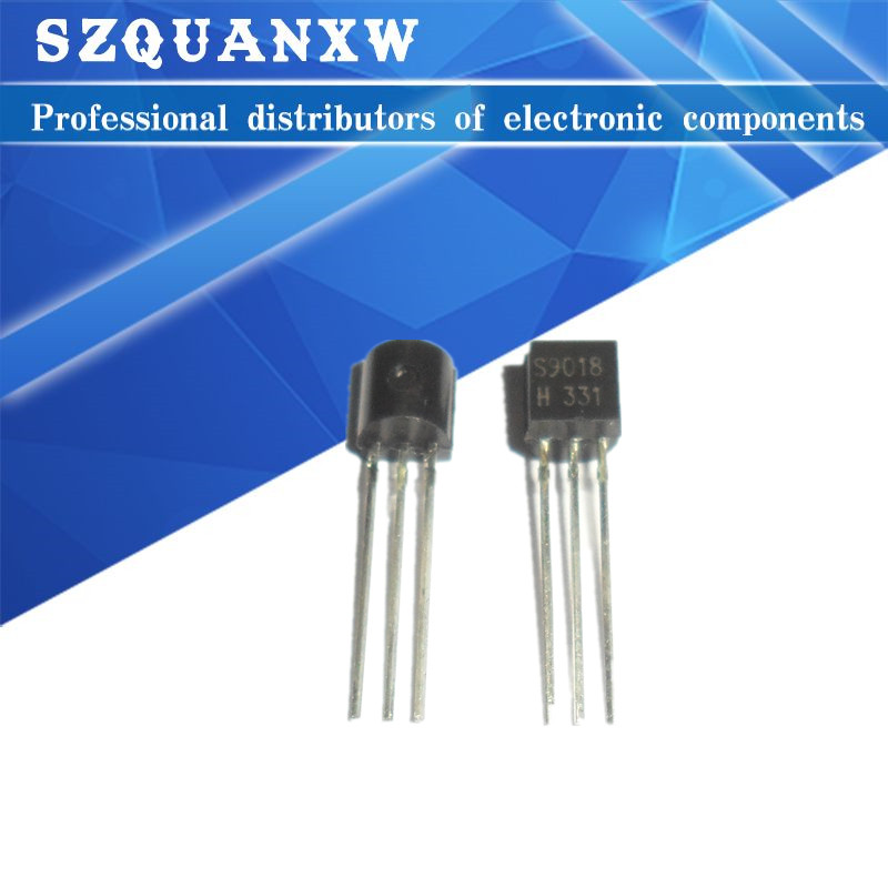 100PCS S9018 TO-92 9018 TO92 ทรานซิสเตอร์ไตรโอดใหม่