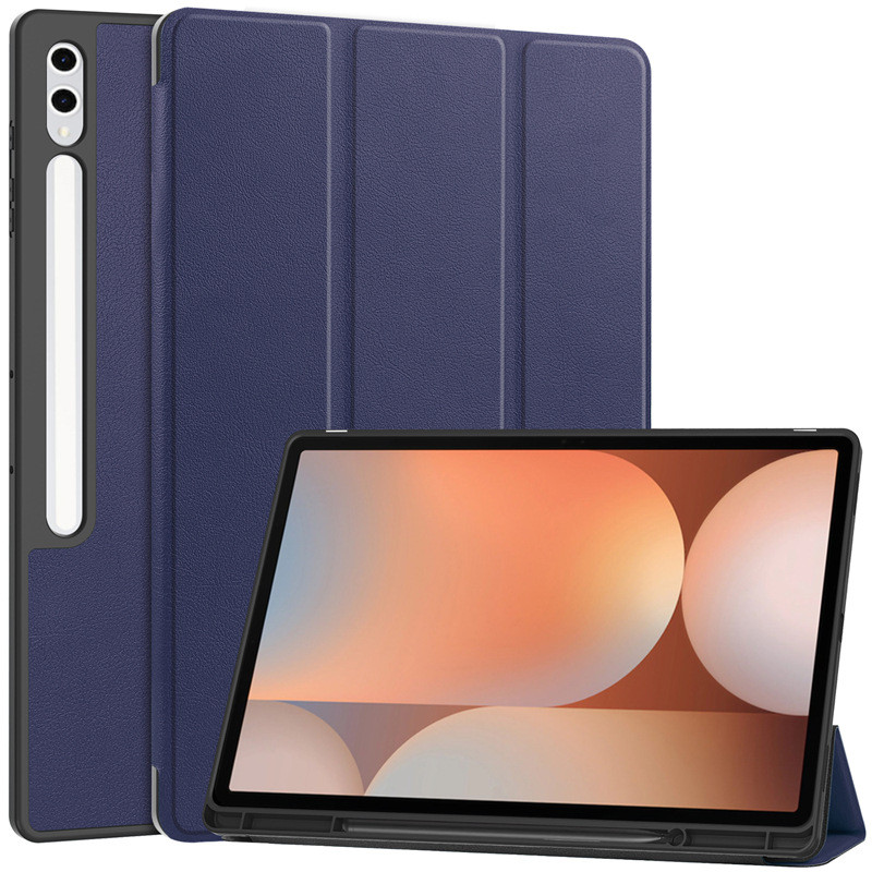 เหมาะสําหรับ Samsung S10Ultra เคสป้องกัน SM-X920 3, พับ TPU พร้อมช่องเสียบปากกาแท็บเล็ตเคสกันกระแทก 