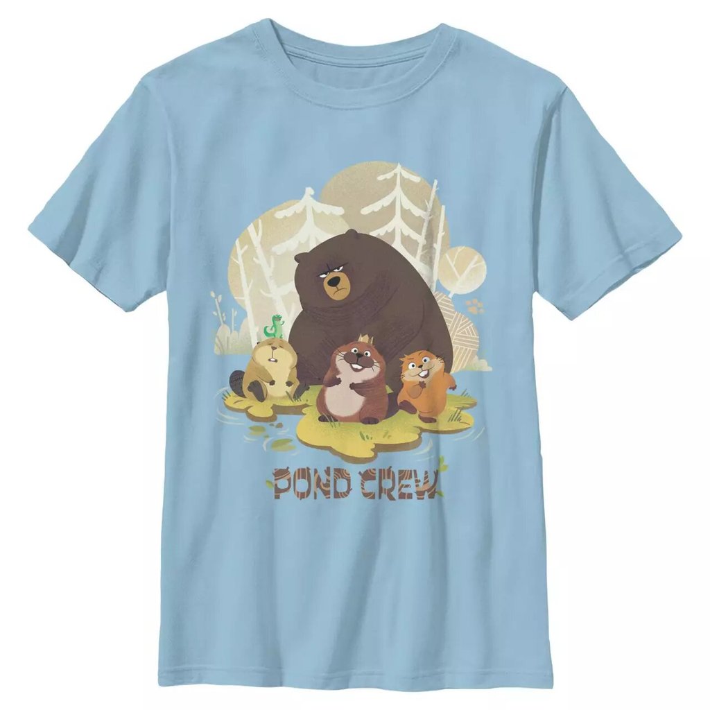 Disney Pixar HOPPERS Movie Graphic T-Shirt Unisex Cotton Tee Casual Summer Streetwear เสื้อยืด HOPPE