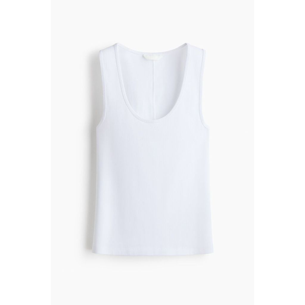 H&M(เอชแอนด์เอ็ม) เสื้อกล้ามผ้าฝ้าย ผู้หญิง 1341761_1