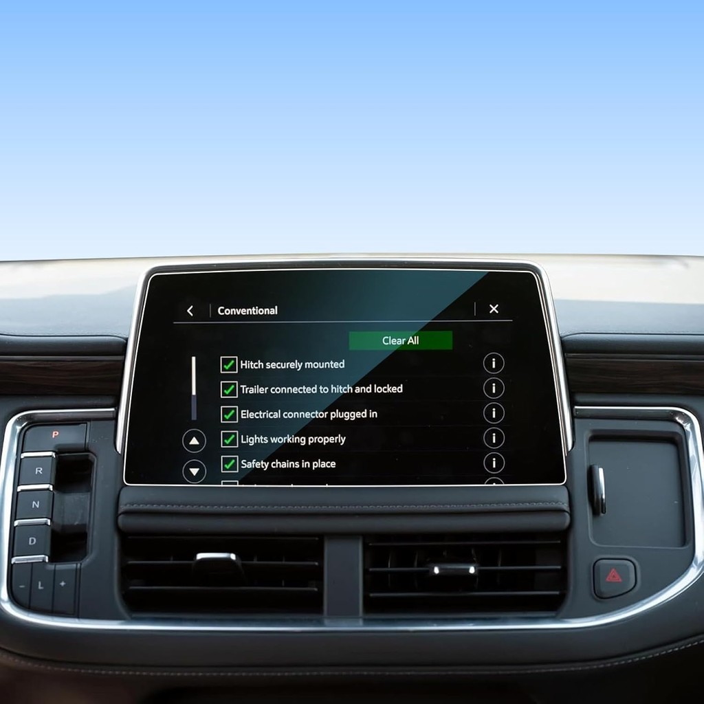 2024 Tahoe Suburban ป้องกันหน้าจอออกแบบสําหรับ 2021-2024 Chevy Tahoe และ Suburban 10.2 นิ้วนําทางหน้