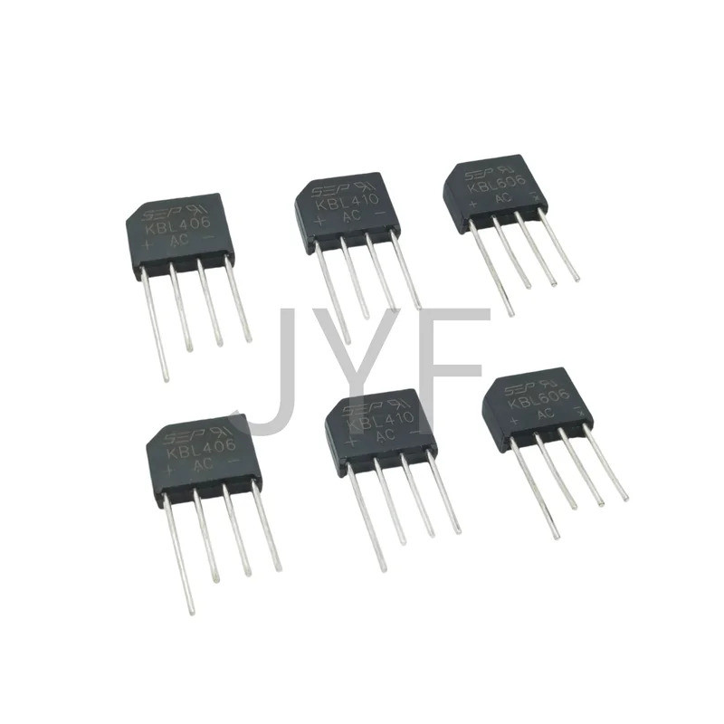 5pcs Bridge Rectifier KBL406 KBL410 KBL606 KBL608 KBL610 4A 6A 600V 800V 1000V ไดโอด Rectifier Bridg