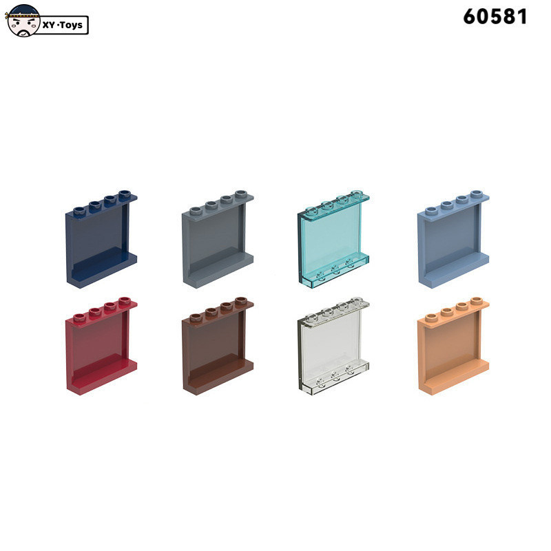 เข้ากันได้กับเลโก้อนุภาคขนาดเล็กหมายเลข 60581 1x4x3 บล็อกตัวต่อคุณภาพสูงของเล่นเด็กของเล่นประกอบปริศนา