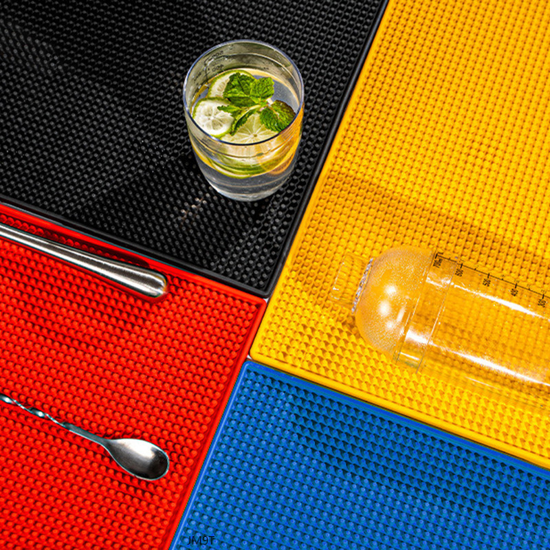 แผ่นกันลื่นระบายน้ําเคาน์เตอร์ JM9T-Bar, รถ 4S Store, บาร์ KTV, ที่รองแก้วร้านอาหาร, PVC