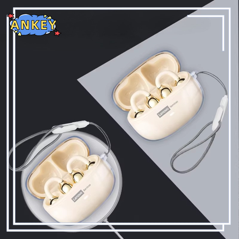 for Lenovo LE302 Case Clear TPU Protective Cover with Carabiner Lanyard