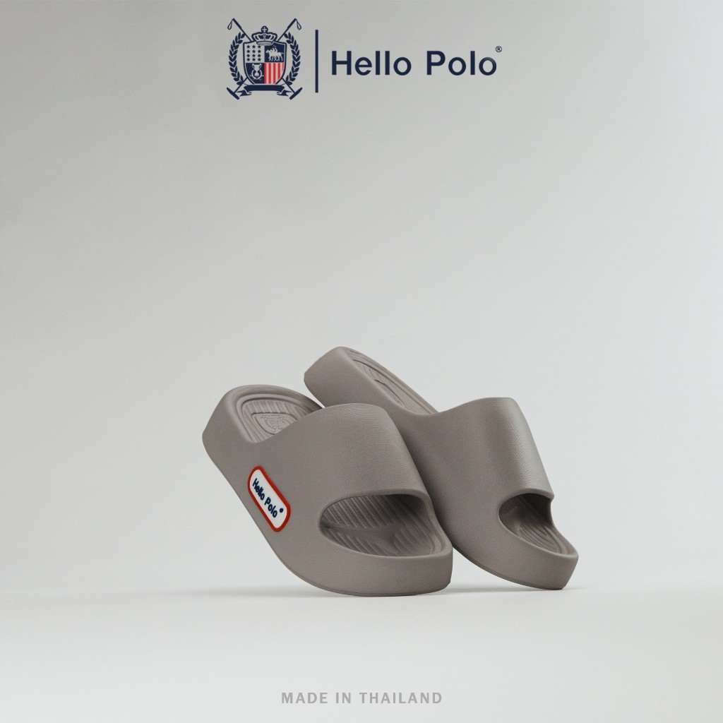 Hello Polo รุ่น HP8058 รองเท้าแตะ รองเท้าลำลอง รองเท้าแฟชั่น EVA แบบสวม สำหรับทุกเพศ ของขวัญแนะนำ